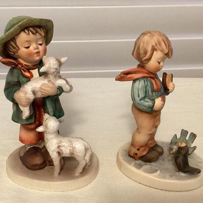 MCS091 Two Hummel Porcelain Figurines