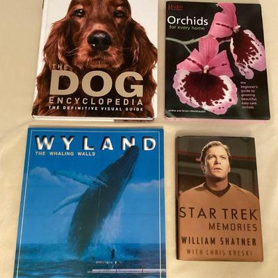 MCS063 Star Trek, Wyland, Dog & Orchids Books