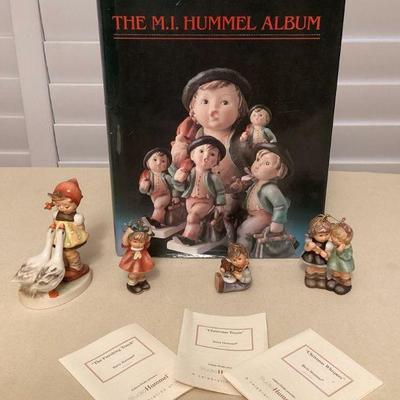 MCS218 Hummel Album Book, Figurine & Christmas Ornaments 