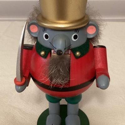 MCS276 German Mouse King Wooden Nutcracker 