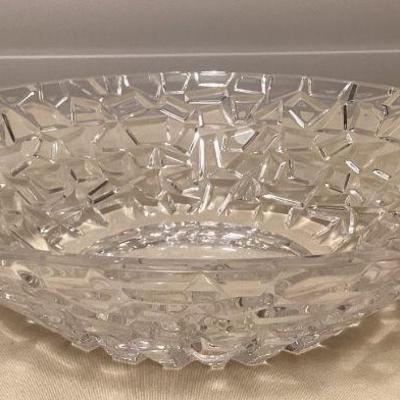 MCS305 Tiffany & Co. Large Crystal Bowl Made In Germany 