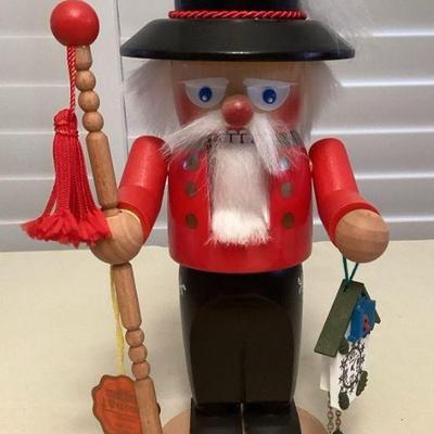 MCS002 Original Steinbach Black Forester Nutcracker With Tag