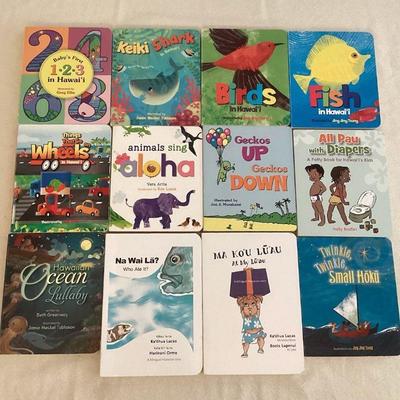 MCS278 Twelve Children’s Hawaiian Board Books