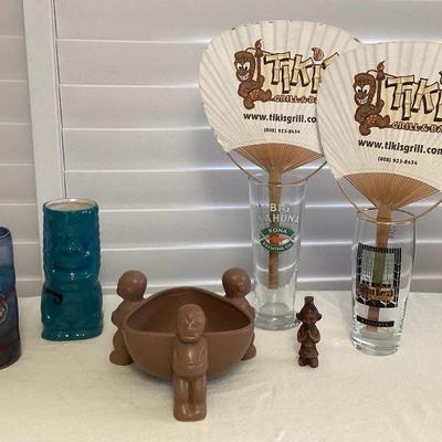 MCS282 Tiki Mugs, Beer Glasses, Menehune Figurine & More!