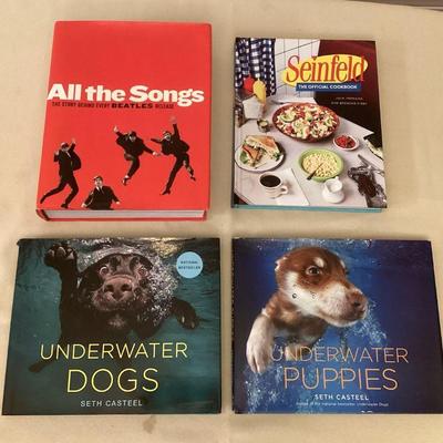 MCS225 Four Hardcover Pop-Culture Books