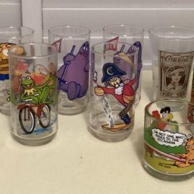 MCS182 Vintage McDonald’s & Coca-Cola Glasses