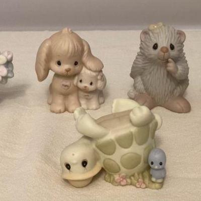 MCS090 Five Precious Moments Animal Figurines