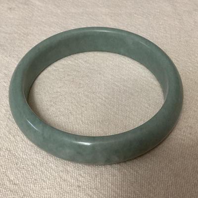 MCS142 Green Jade Bangle Bracelet New