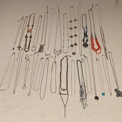 MCS054 Various Costume Jewelry Necklaces 