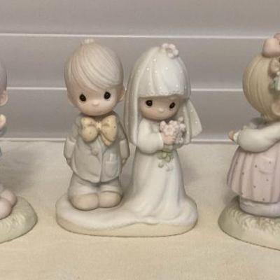 MCS086 Three Precious Moments Figurines 