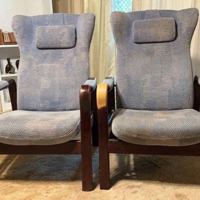Fo145v vintage hjellegjerde mobler of norway chairs