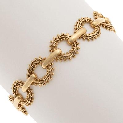 14k Yellow Gold Bracelet
