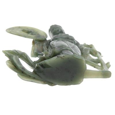 Chinese Hardstone Figure of a Beauty