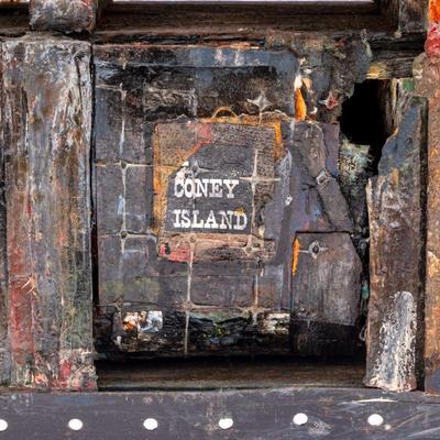 Chris Jones 'Coney Island', Collage/sculpture