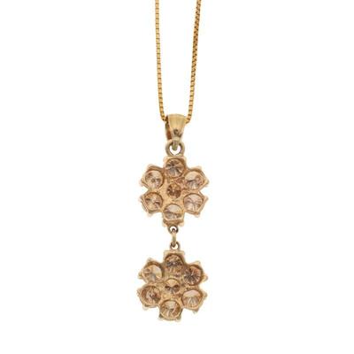 Diamond, 14k Yellow Gold Jewelry Suite
