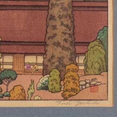 Toshi Yoshida (Japanese 1911-1995)