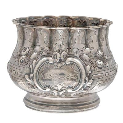 American Coin Silver Tea and Coffee Set, Pennell Family, New England