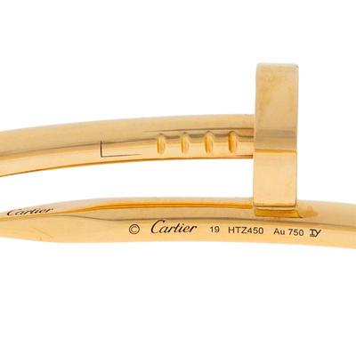 18k Yellow Gold "Juste Un Clou" Bracelet, Cartier