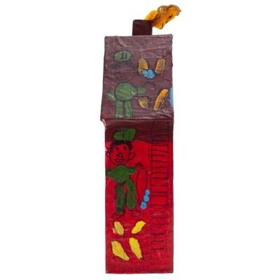 Outsider Folk Art Lion House
