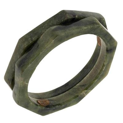 Pair of Serpentine Bangle Bracelets, Miriam Haskell