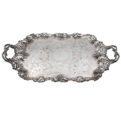 American Coin Silver Tea and Coffee Set, Pennell Family, New England