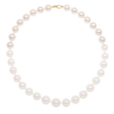 South Sea Cultured Pearl, 18k Yellow Gold Necklace