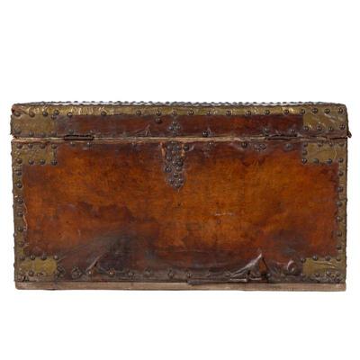 Baroque Leather Trunk
