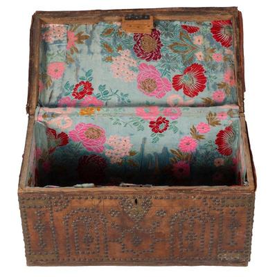 Baroque Leather Trunk
