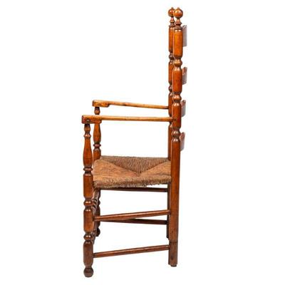 William and Mary Ladder Back Armchair