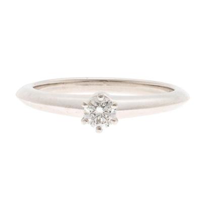 Diamond, Platinum Ring, Tiffany & Co.