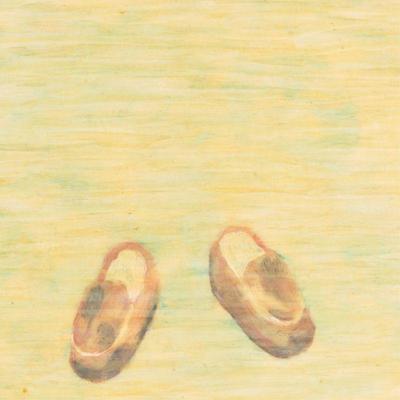 Studio Artist 'Pink Shoes, Blue Sky'