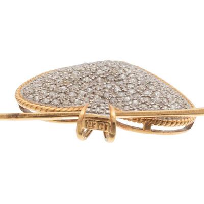 Diamond, 14k Yellow and White Gold Jewelry Suite