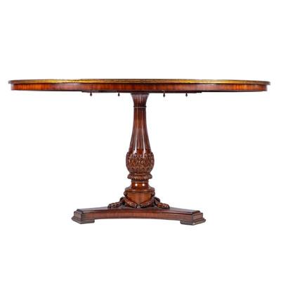 Italian Inlaid Baroque Style Dining Table