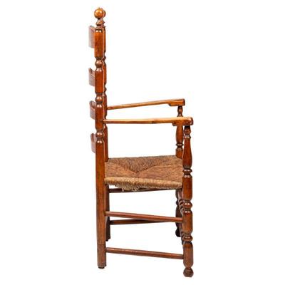 William and Mary Ladder Back Armchair