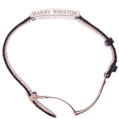 Harry Winston "Avenue Classic" Diamond, 18k White Gold Wristwatch, Ref 310UQW