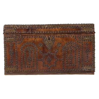 Baroque Leather Trunk
