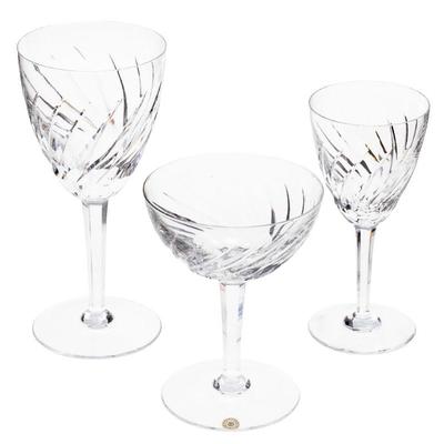 Collection of Val St. Lambert Glassware