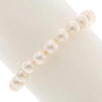 Cultured Pearl, 18k Yellow Gold Bracelet, Mikimoto