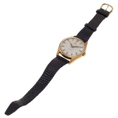 Vintage Omega Seamaster Gold-Plated, Stainless Steel Wristwatch