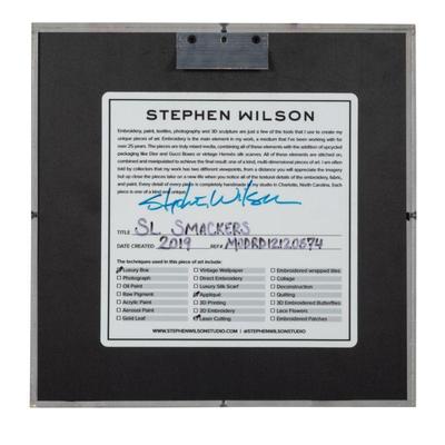 Stephen Wilson, Embroidery Assemblage