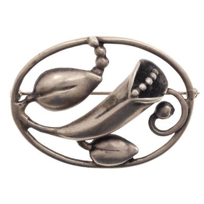 Sterling Silver Brooch
