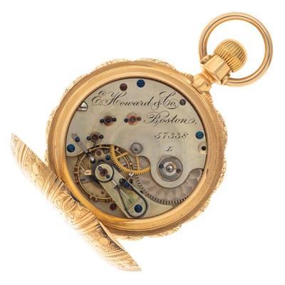 Howard 18k Hunting Case Pocket Watch