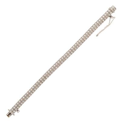 Art Deco Platinum, Diamond Bracelet