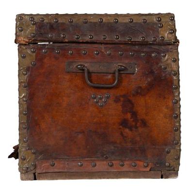 Baroque Leather Trunk
