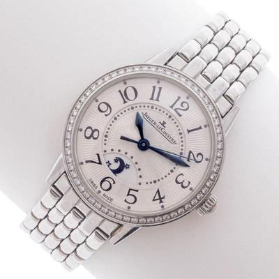 Ladies Jaeger-LeCoultre "Rendez-Vous" Diamond, Stainless Steel Wristwatch, Ref 346.6.56.S