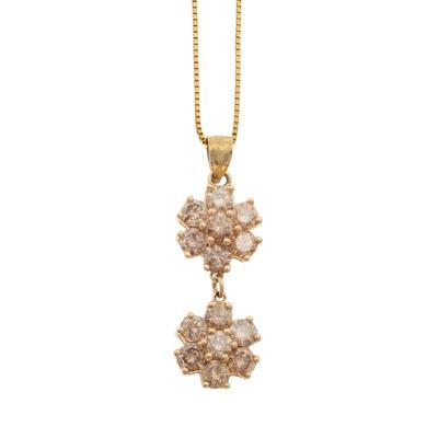 Diamond, 14k Yellow Gold Jewelry Suite