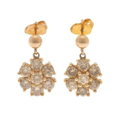 Diamond, 14k Yellow Gold Jewelry Suite