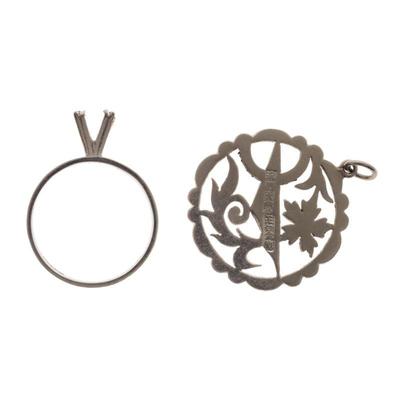 Two Platinum Jewelry Items
