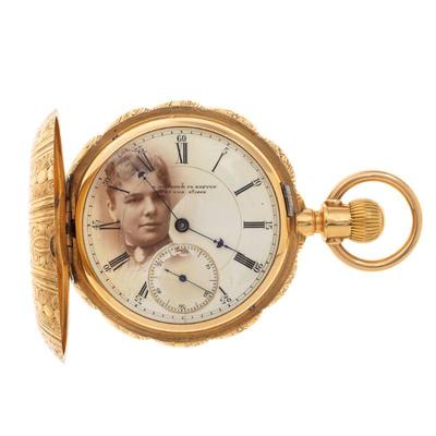 Howard 18k Hunting Case Pocket Watch