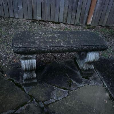 Cement bench